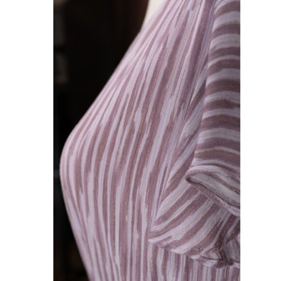 NWT - Purple Flutter Sleeve Dress - Size Small - Picture 12 of 13